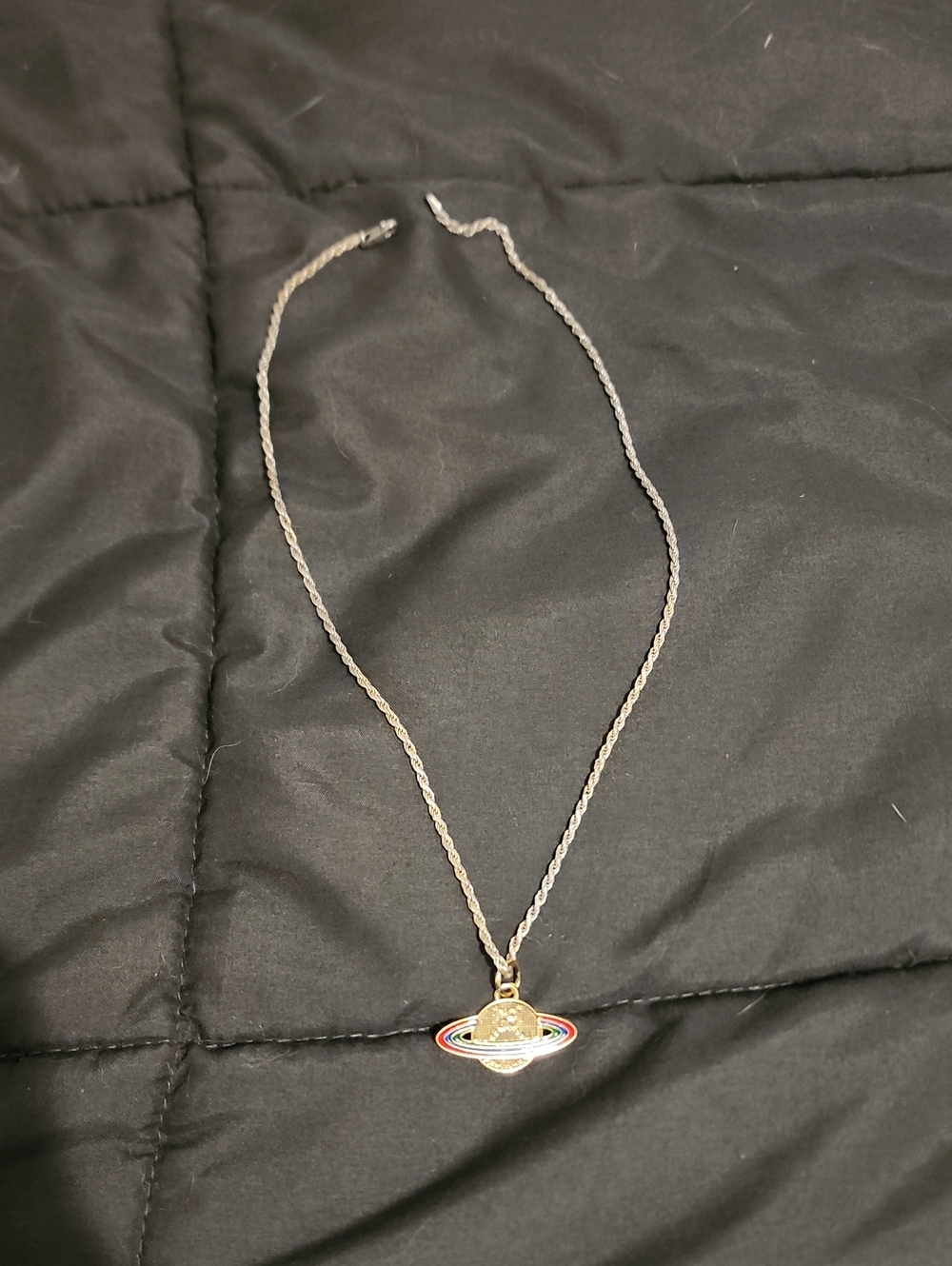 RARE Gucci Saturn Pendant Necklace  Unisex
